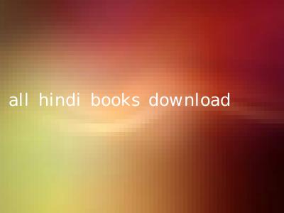 all hindi books download