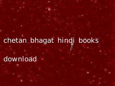 chetan bhagat hindi books download