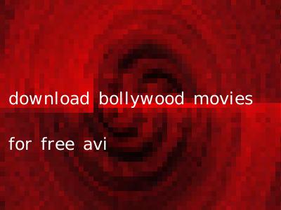 download bollywood movies for free avi