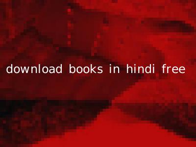 download books in hindi free