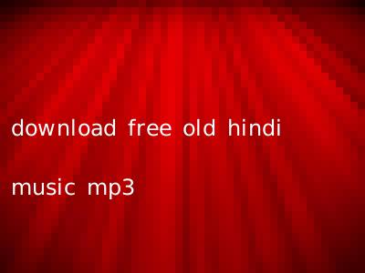 download free old hindi music mp3