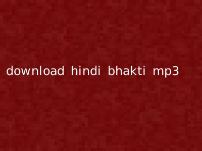 download hindi bhakti mp3