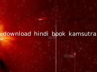 download hindi book kamsutra