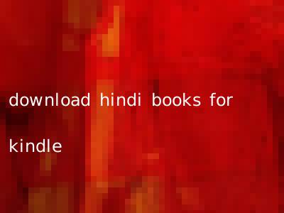 download hindi books for kindle