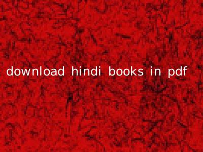 download hindi books in pdf