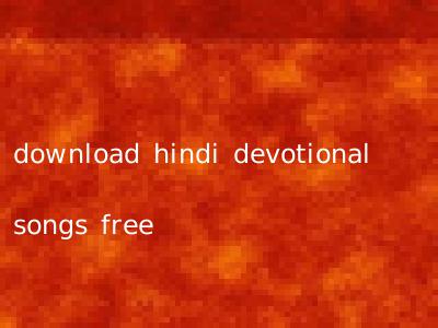 download hindi devotional songs free