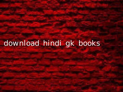 download hindi gk books