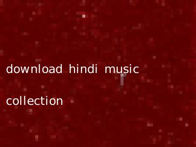 download hindi music collection