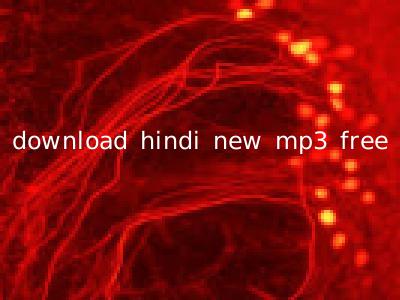 download hindi new mp3 free