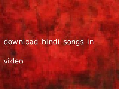 download hindi songs in video
