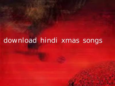 download hindi xmas songs