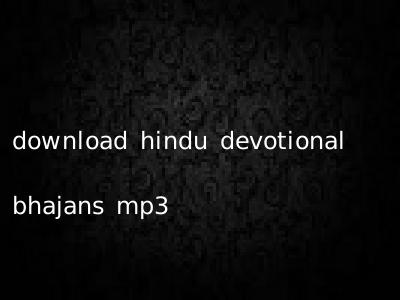download hindu devotional bhajans mp3
