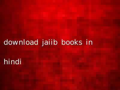 download jaiib books in hindi