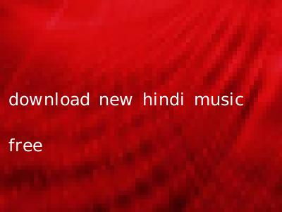 download new hindi music free