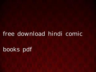 free download hindi comic books pdf