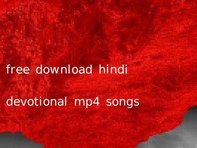 free download hindi devotional mp4 songs
