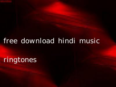 free download hindi music ringtones