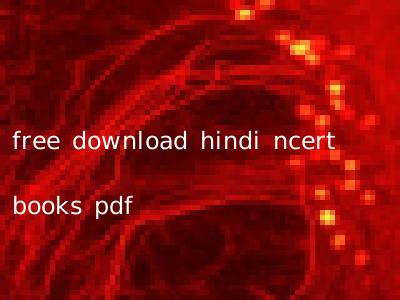 free download hindi ncert books pdf