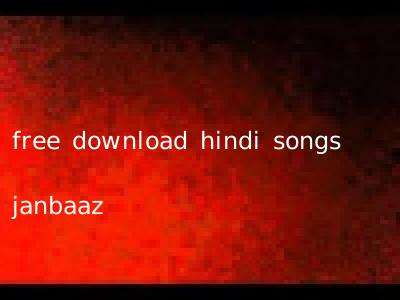free download hindi songs janbaaz