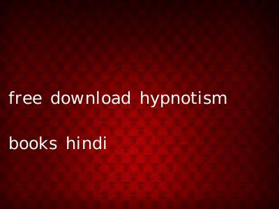 free download hypnotism books hindi