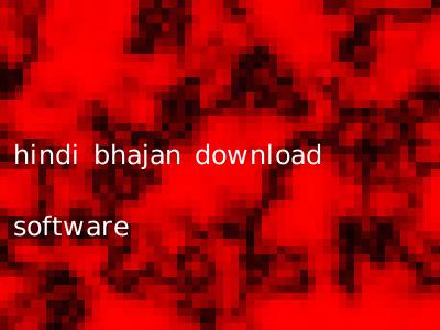 hindi bhajan download software