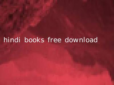 hindi books free download