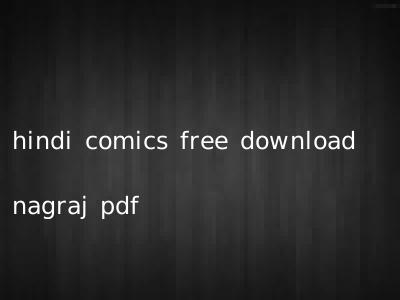 hindi comics free download nagraj pdf