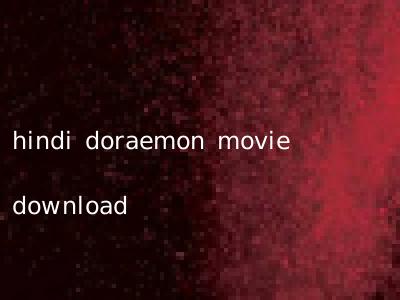hindi doraemon movie download