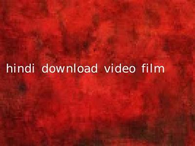 hindi download video film
