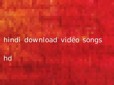 hindi download video songs hd