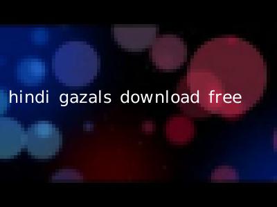 hindi gazals download free