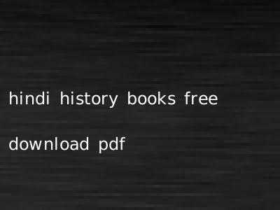 hindi history books free download pdf