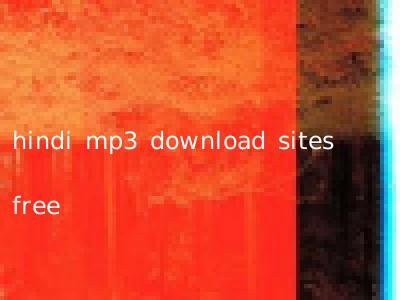 hindi mp3 download sites free