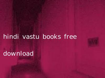hindi vastu books free download