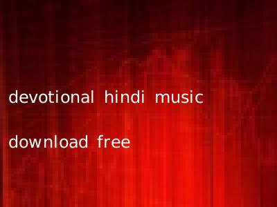 devotional hindi music download free