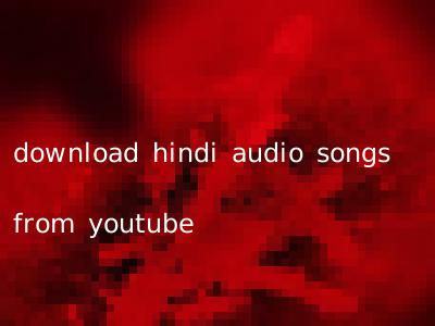 youtube songs download