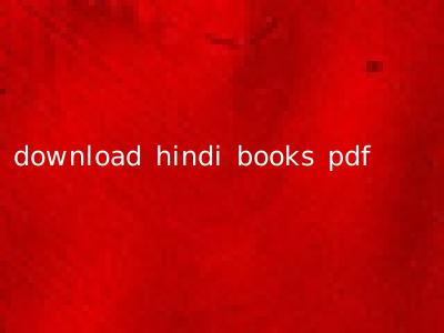 download hindi books pdf