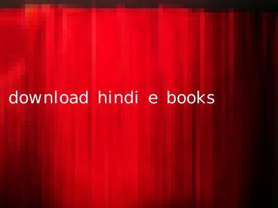 download hindi e books