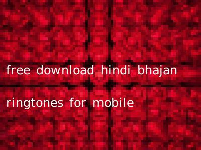 free download hindi bhajan ringtones for mobile