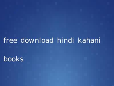 free download hindi kahani books