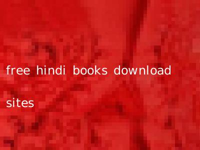 free hindi books download sites