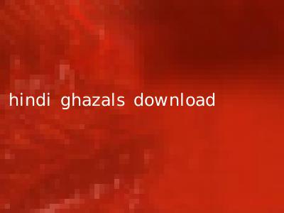 hindi ghazals download