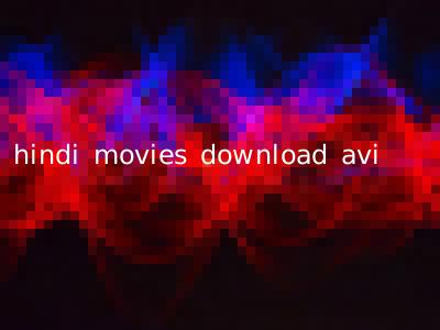 hindi movies download avi